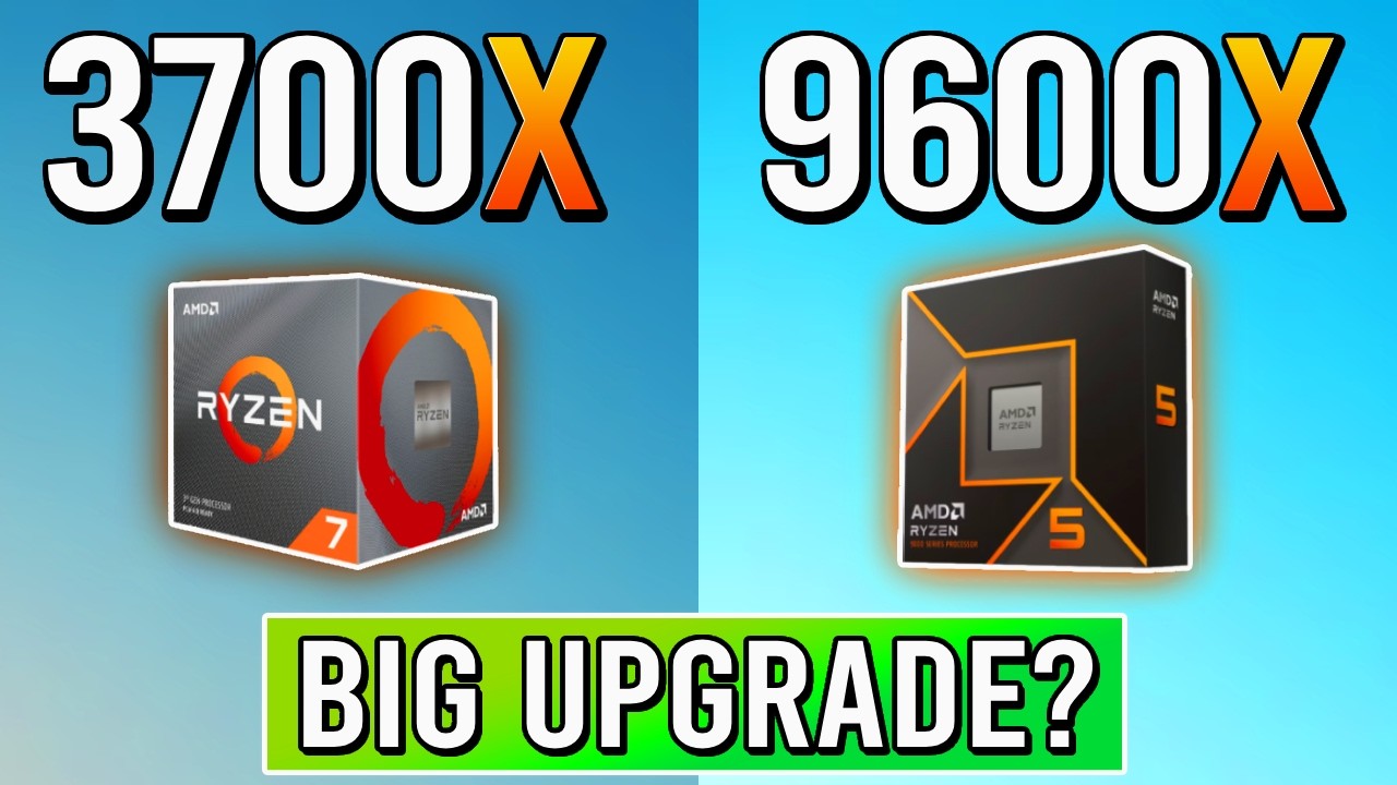 R7 3700X vs R5 9600X  -  Double The FPS?