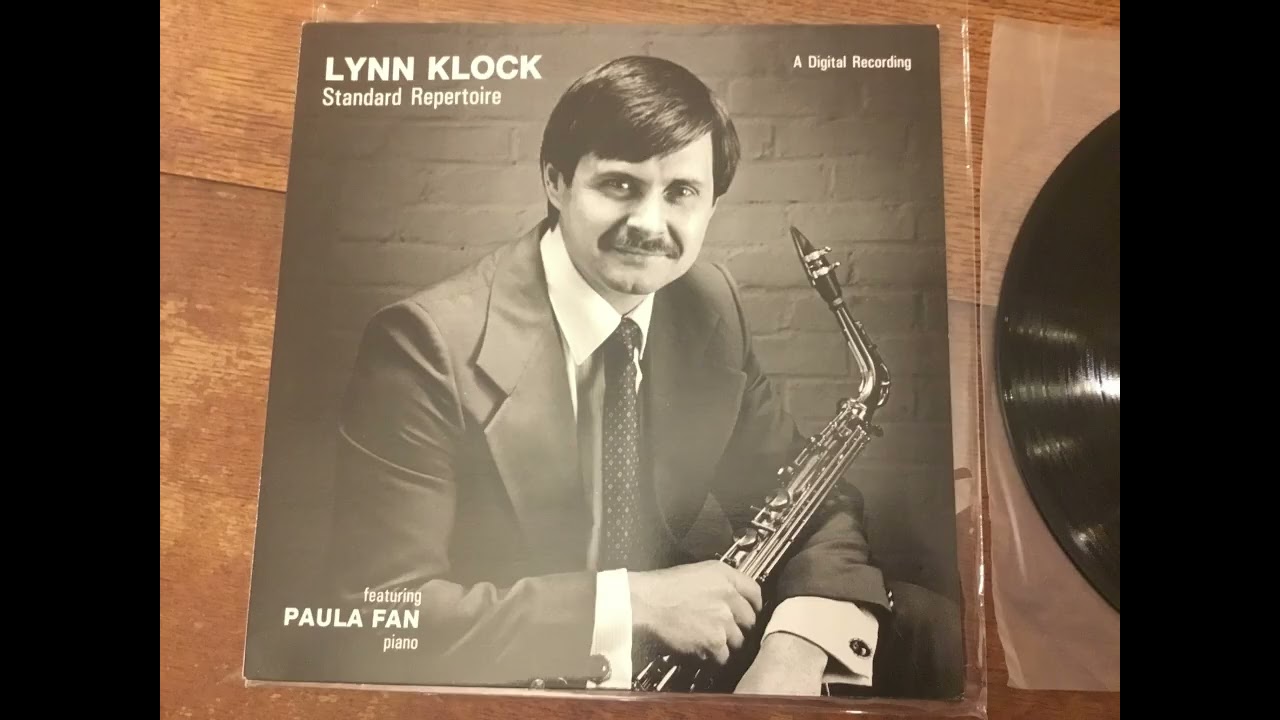 Lynn Klock - Standard Repetoire ft. Paula Fan Saxophone LP