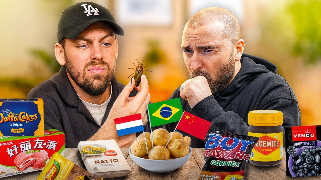 On go&ucirc;te les pires snacks du monde ! (On vomit pas mais presque)