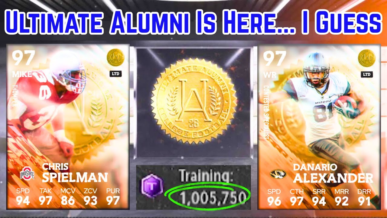 SURPRISE Ultimate Alumni Drop!? One Million Training Opened For NEW Ultimate Alumni LTDs in CFb 26!