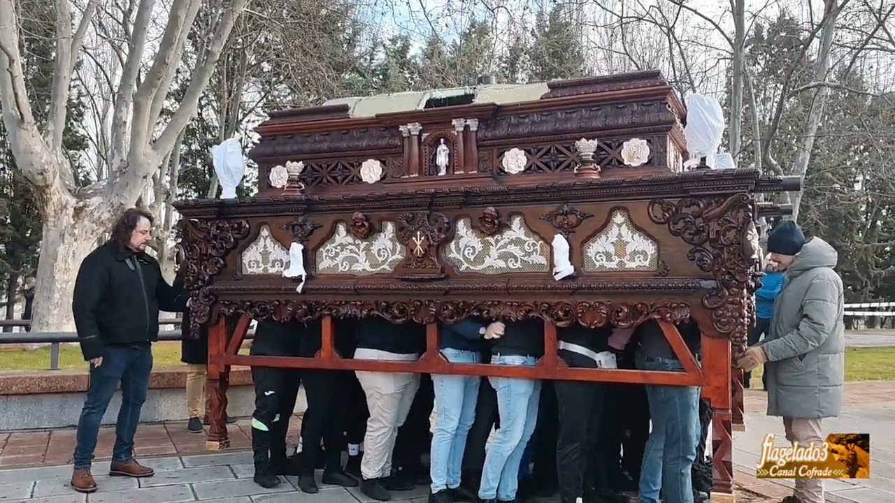 Ensayo paso Cristo de la Buena Muerte 2026, Salamanca 