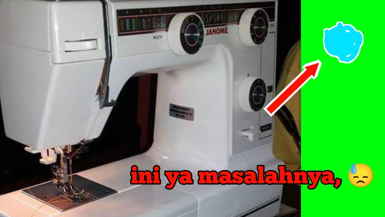 penyebab gigi mesin jahit portabel tidak bergerak, gigi mesin jahit portabel macet
