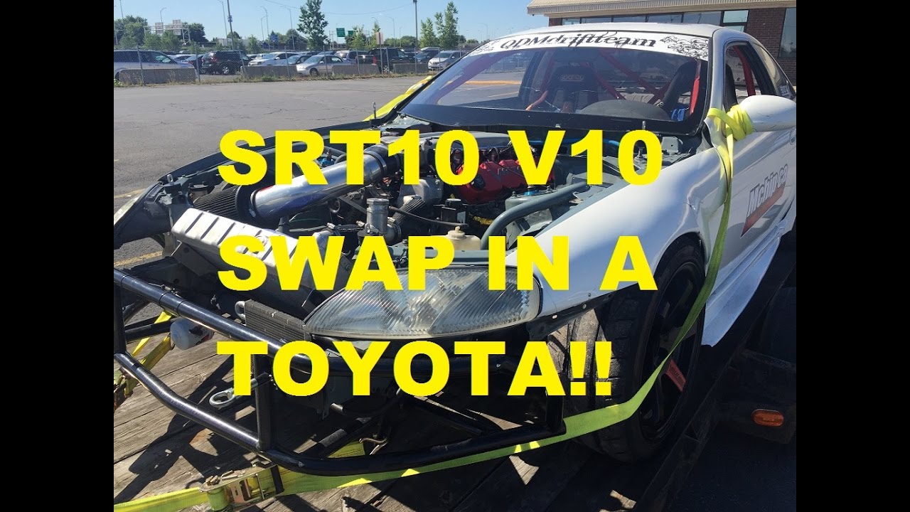 Lexus / Toyota Swap SRT10 V10 Viper & Drift !!!!!