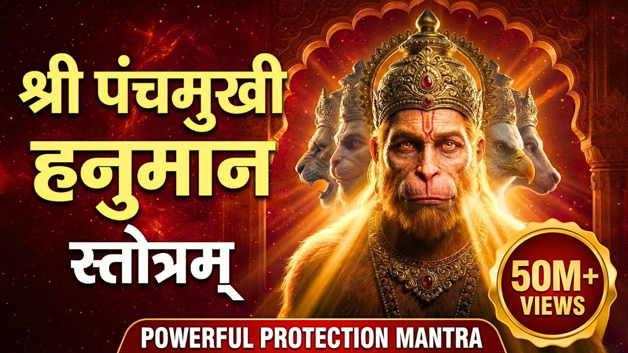 Panchmukhi Hanuman Stotra | Protection, Success, & Sankat Mochan Most Powerful Hanuman Mantra | 2026