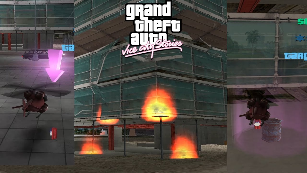 Tommy Demolish Building with Bomb | GTA Vice City Game