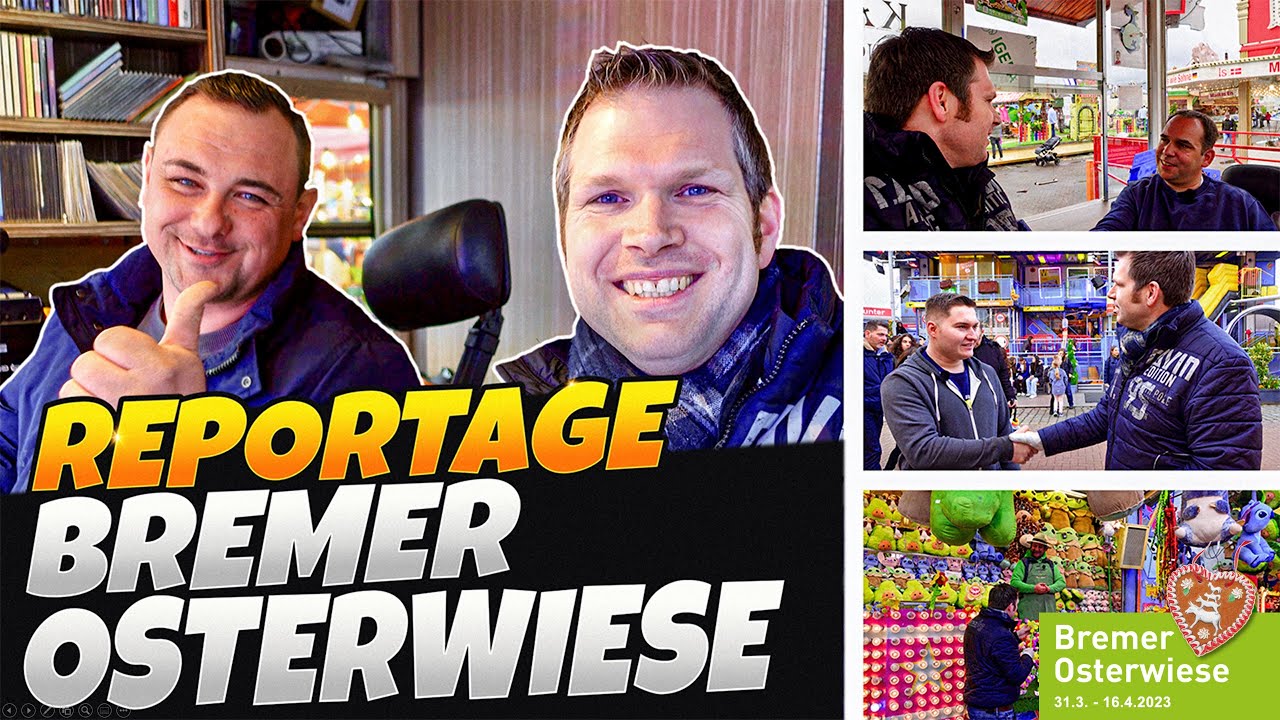 Reportage | Bremer Osterwiese 2023 | Schönste Kirmes zur Osterzeit | 31.03. – 16.04.2023 | 4K/UHD