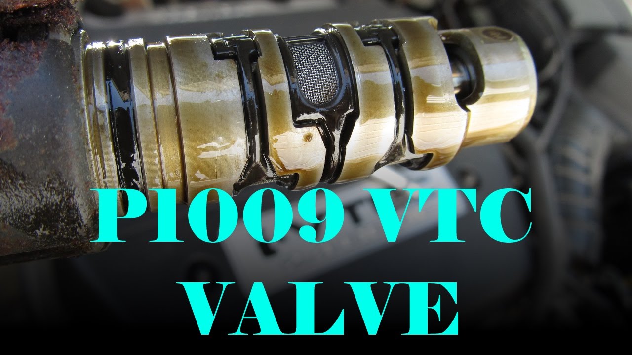 P1009 Honda VTC Valve Cleaning