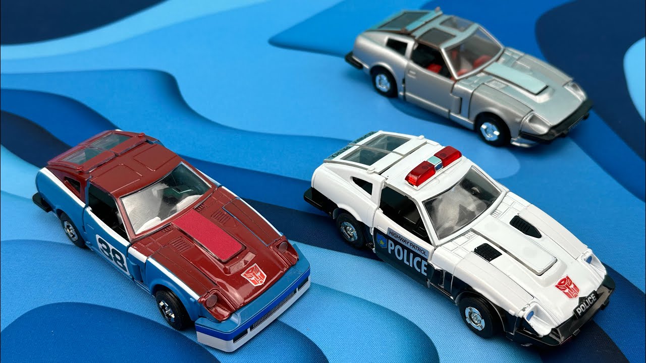 TRANSFORMERS G1 PROWL, BLUESTREAK,SMOKESCREEN DATSUN BROS THURSDAY THROWBACK