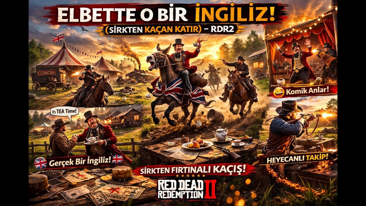 Elbette O Bir İngiliz - (Sirkten Kaçan Katır) - Rdr2