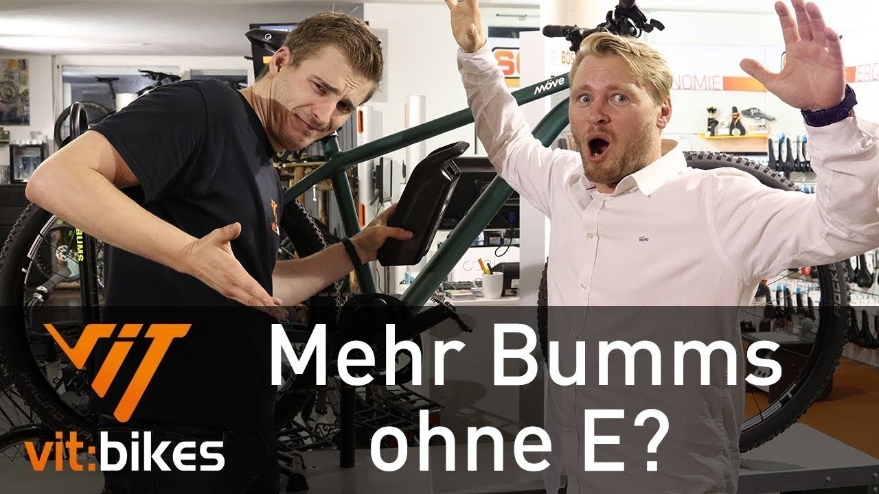 Genervt durch die ganzen E-bike Fahrer? Neuer Antrieb: Der Möve Cyfly - vit:bikesTV