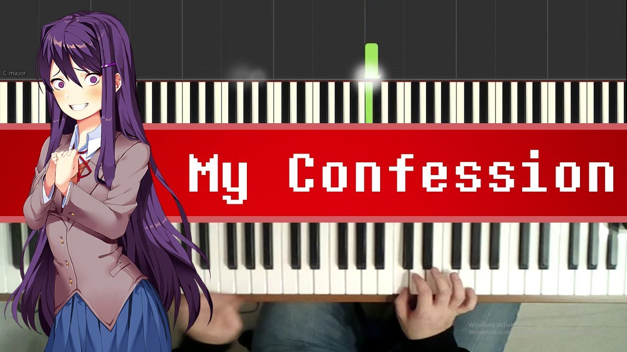 Doki Doki Literature Club - My Confession (Piano/Synthesia)