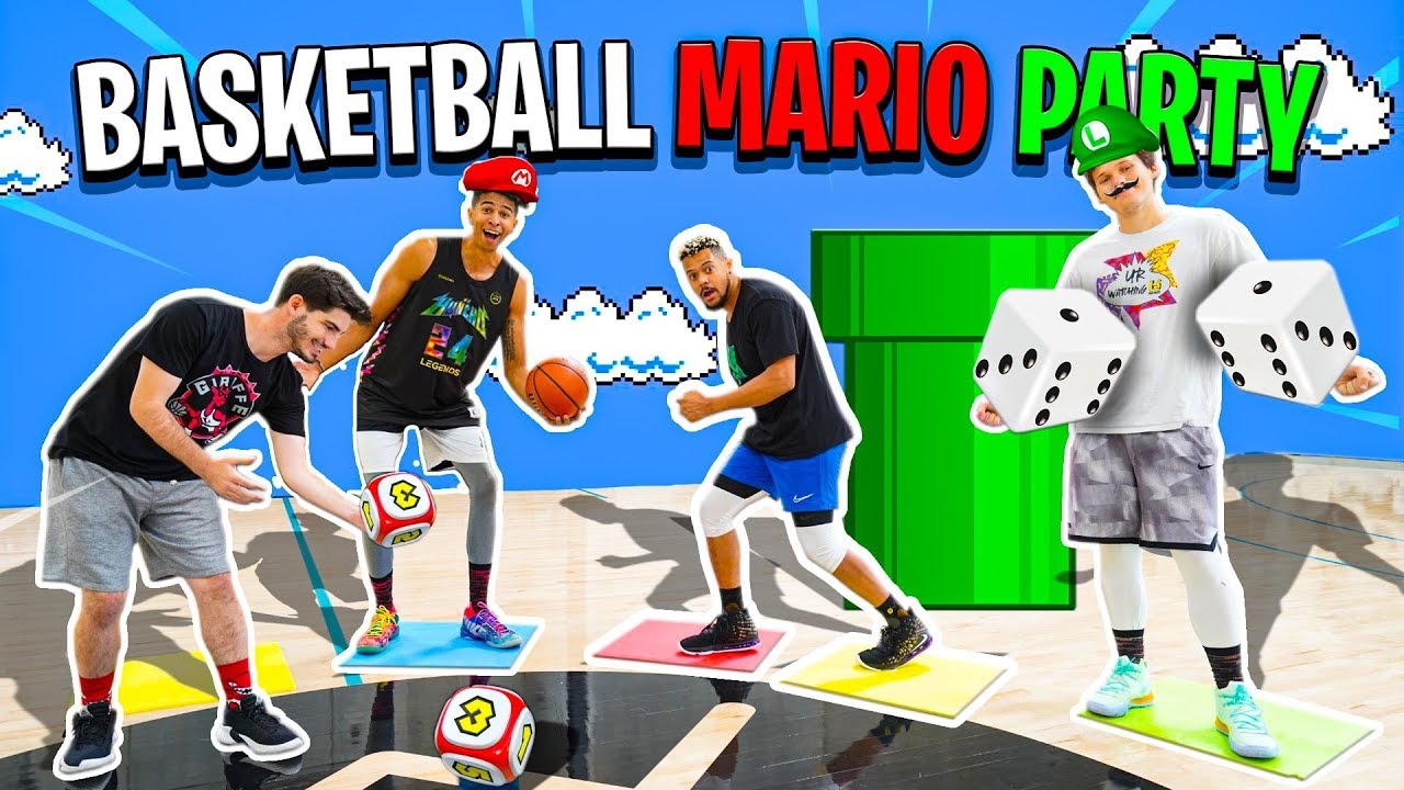 GIANT BASKETBALL BOARD GAME CHALLENGE!