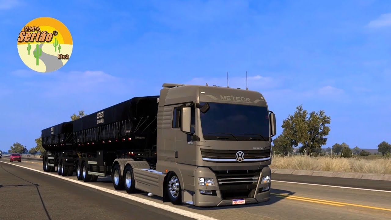 ETS 2: Mapa Sert&atilde;o | P1 | VW Meteor: De Ipir&aacute; para Distrito de Serrana