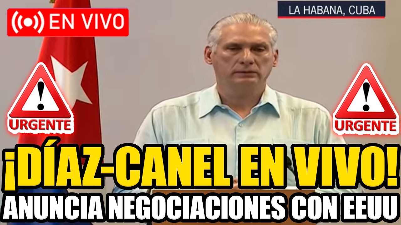 🔴EN VIVO DÍAZ-CANEL ANUNCIO EN CADENA NACIONAL ¿SE TERMINA LA DICTADURA EN CUBA? | FRAN FIJAP