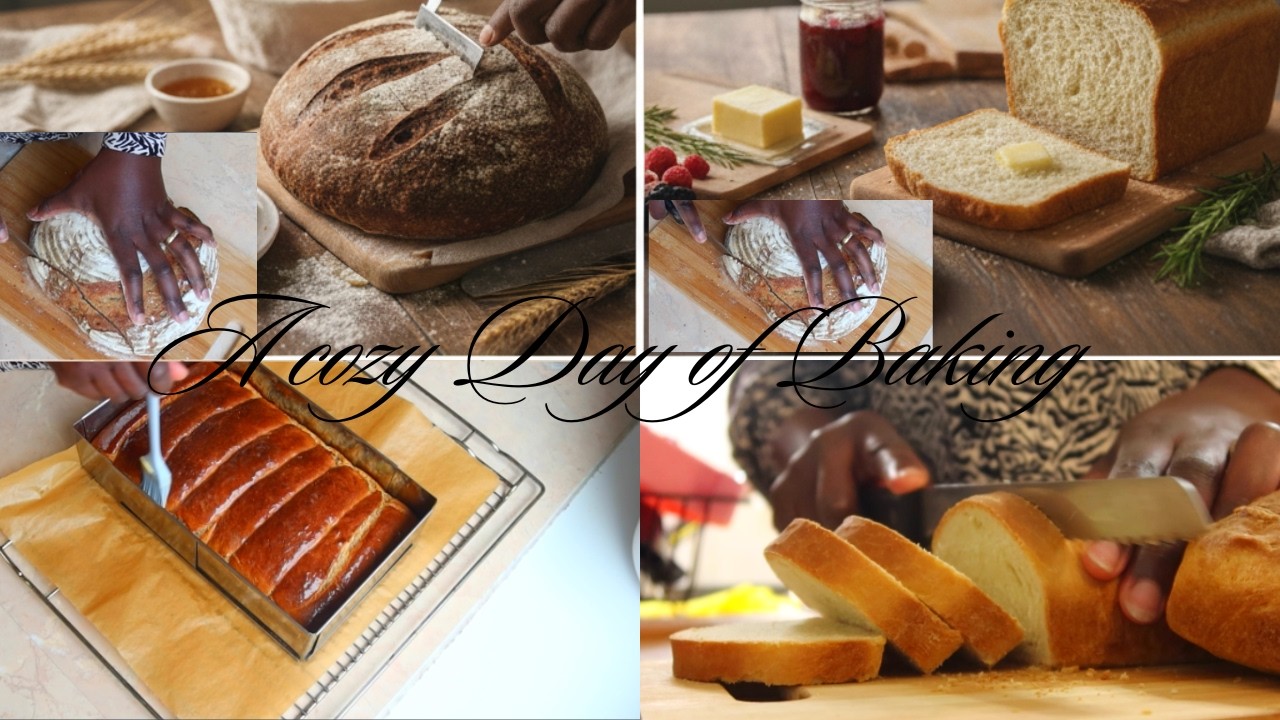 A COZY Winter Morning Baking From Scratch |  Baking for the Week | A Slow & Intentional Morning☕✨