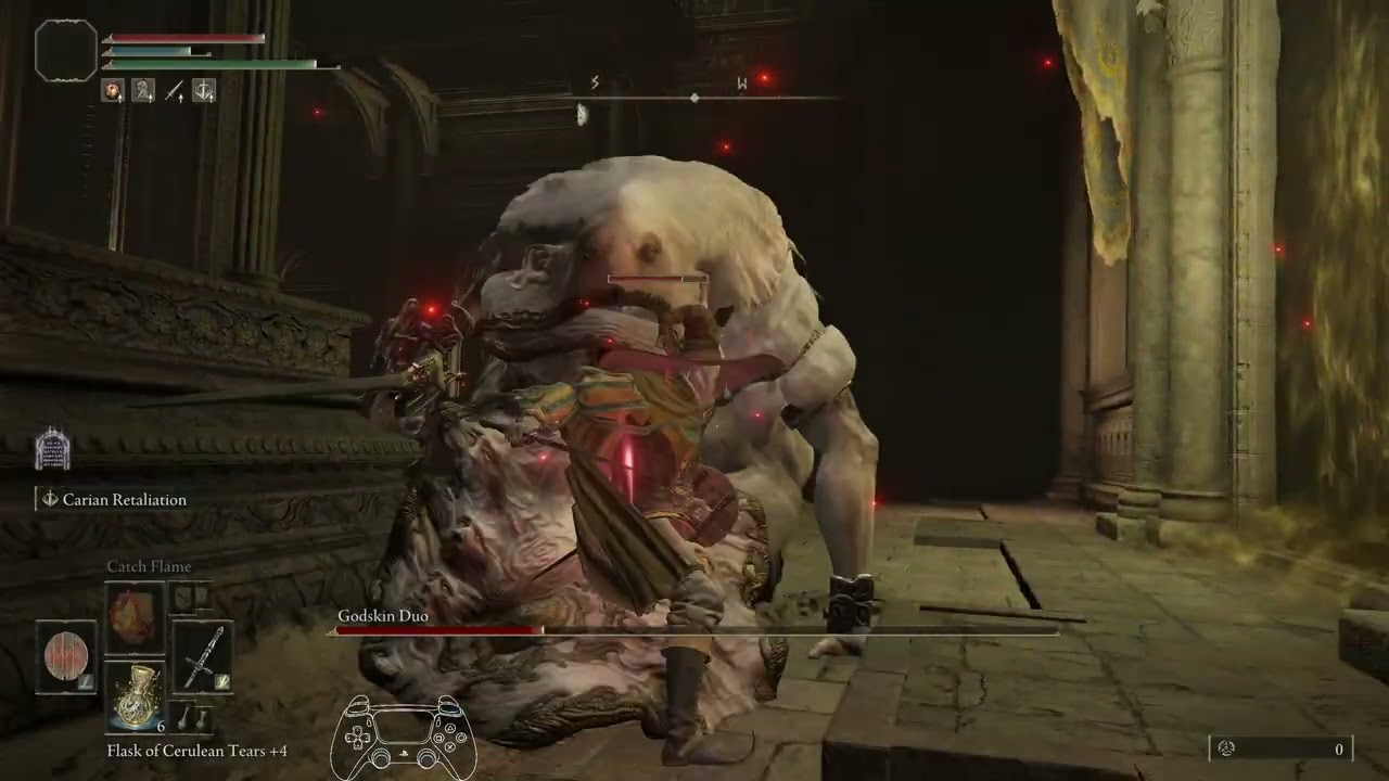 [Easiest ER Boss] Godskin Duo | RL1 | +0 weapon | No status effects | No summons | No throwables