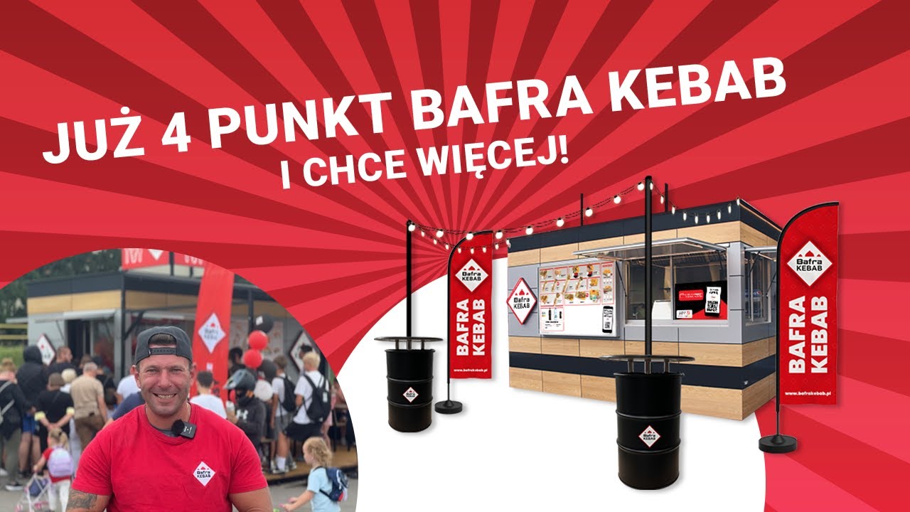 Już 4 punkt Bafra Kebab i chce więcej!