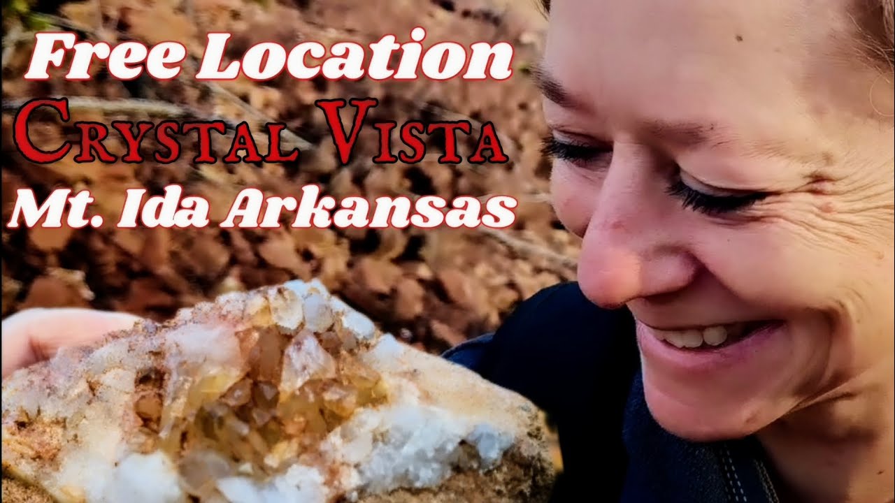 We Found A Crystal Pocket At Crystal Vista A Free Location In Mt. Ida Arkansas