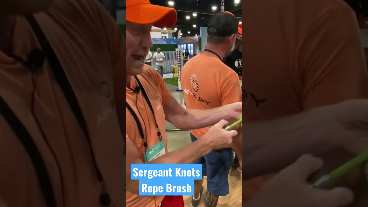 Sergeant Knots Rope Brush 