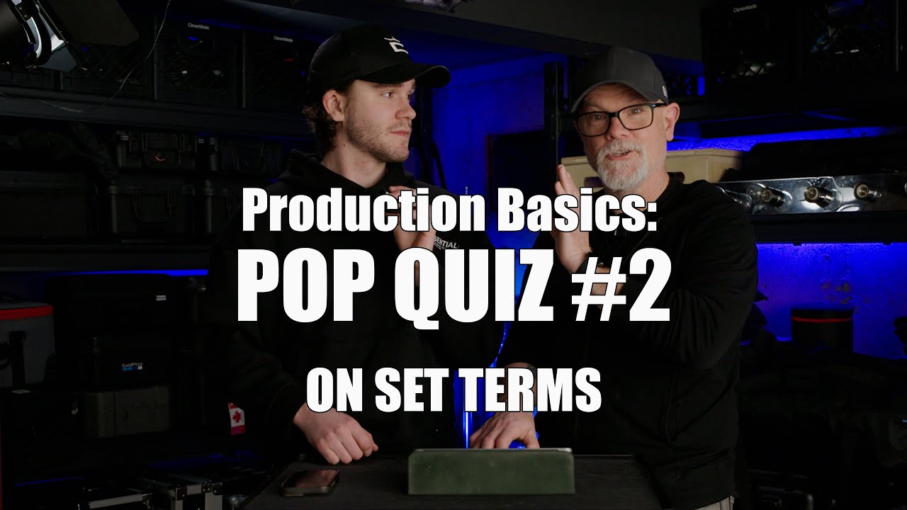 PA POP QUIZ #2_Do You Know These On Set Terms?