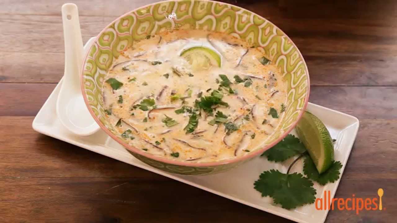 How to Make Thai-Style Coconut Soup | Soup Recipes | Allrecipes.com