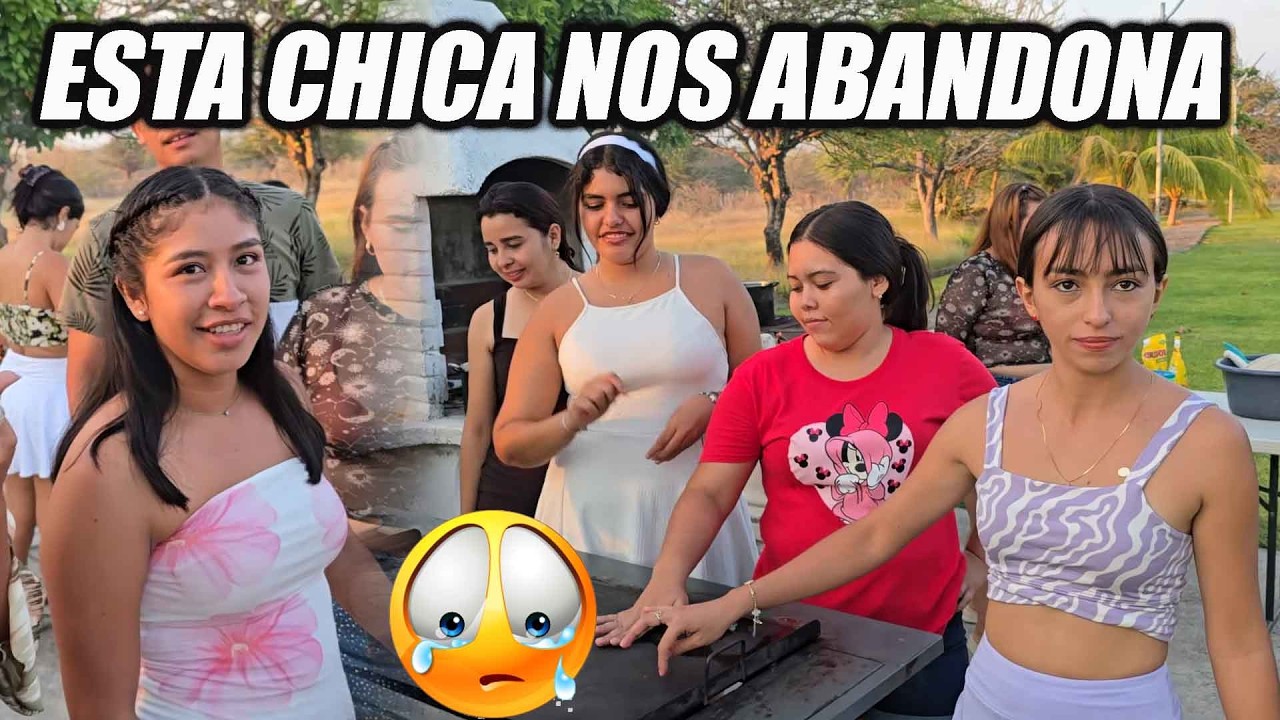 Comenzamos hacer la pupusas por una personita que nos abandona.