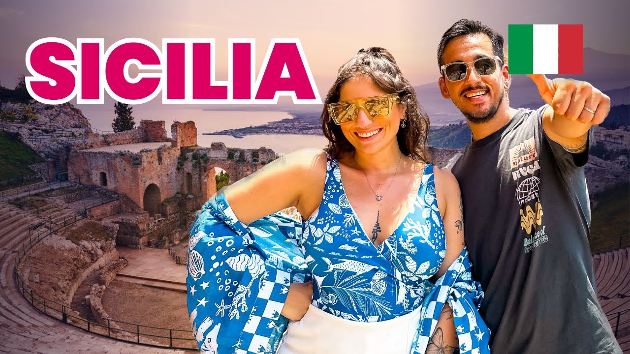 VALE a PENA visitar a SICÍLIA? | TAORMINA A cidade mais LINDA no SUL da ITALIA