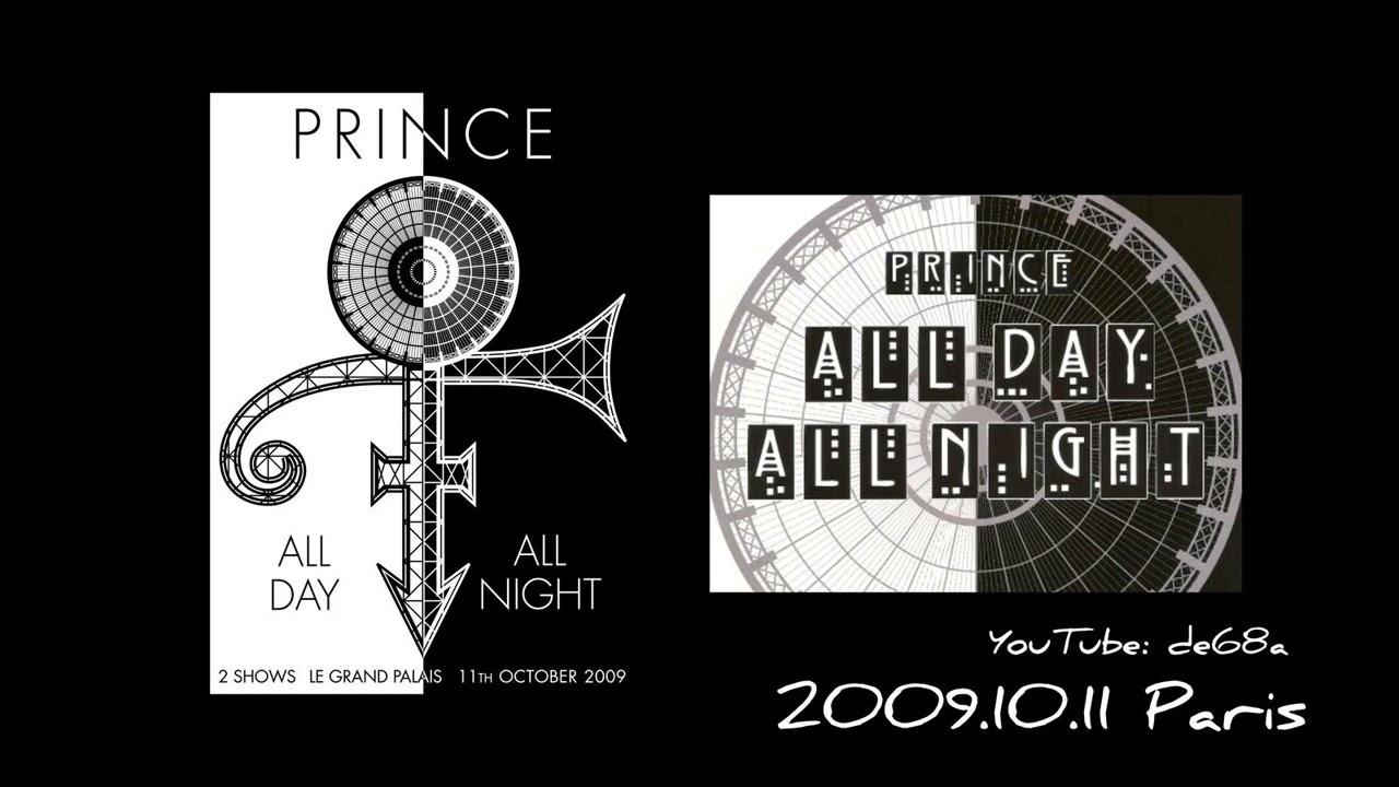 2009.10.11 Prince - Paris , Grand Palais (Show1 - 5pm) - Live