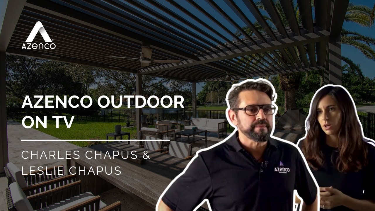 As seen on TV! Azenco Outdoor Living: Behind The Scenes with Lawrence Fishburne Documentary