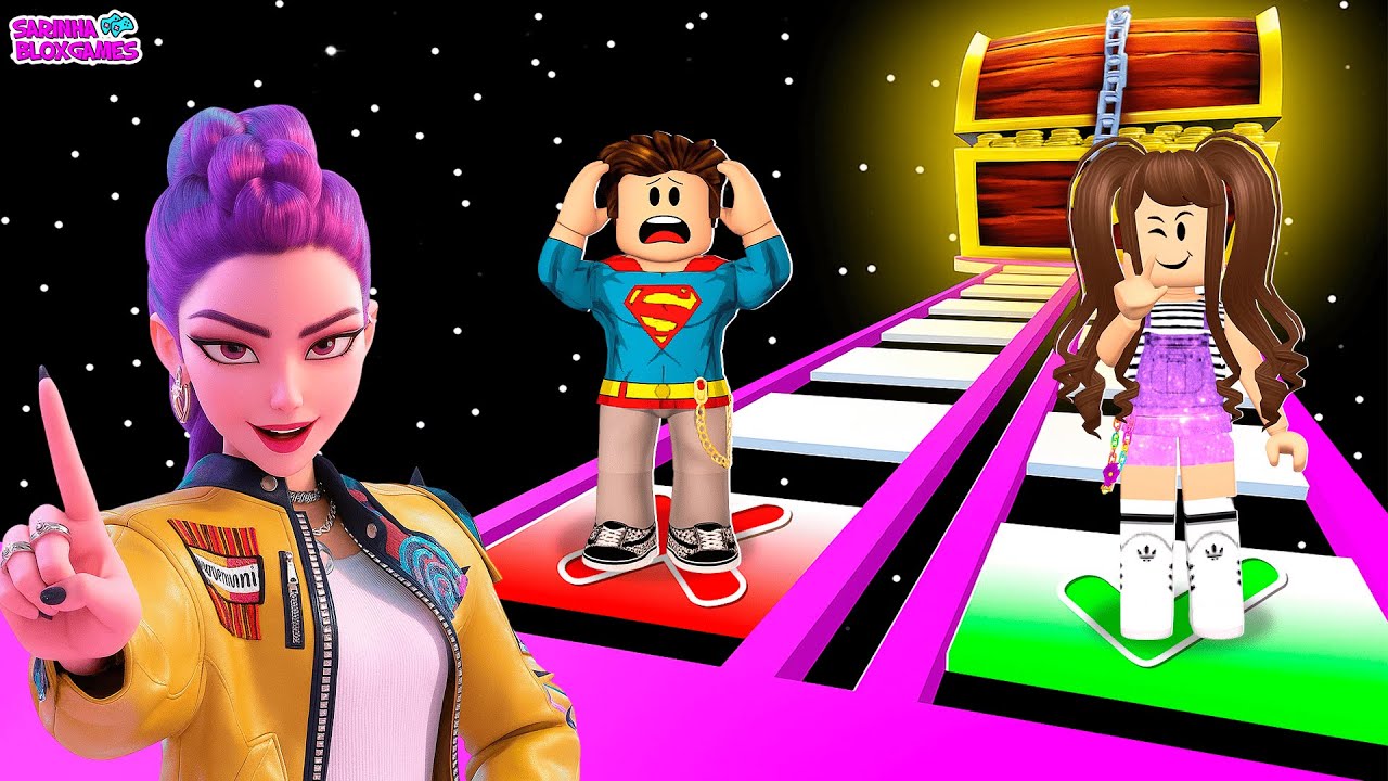 A PONTE DE VIDRO DAS HUNTRIX - ROBLOX