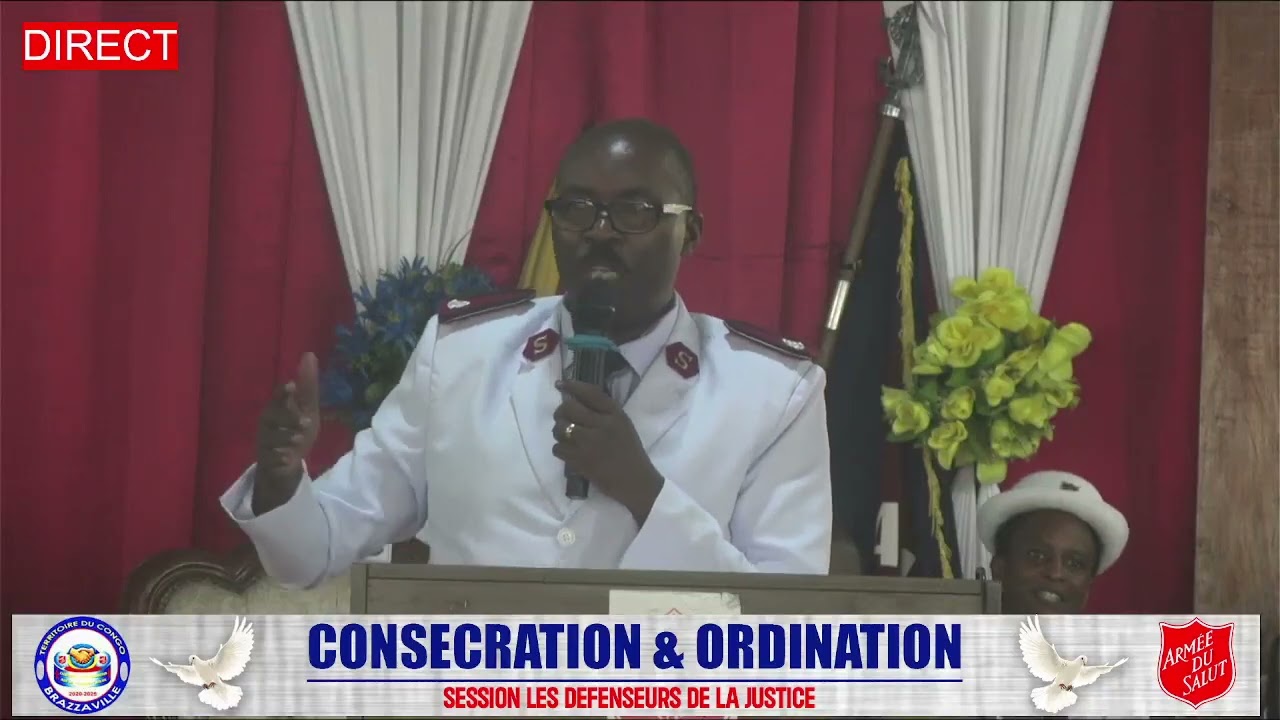 🛑DIRECT CULTE D'ORDINATION & CONSECRATION DES NOUVEAUX LIEUTENANTS