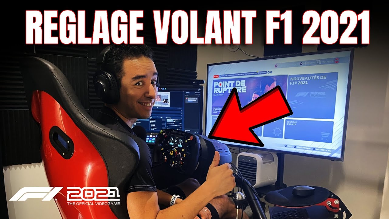 Jeux F1 (console & PC) : Astuce + réglage volant