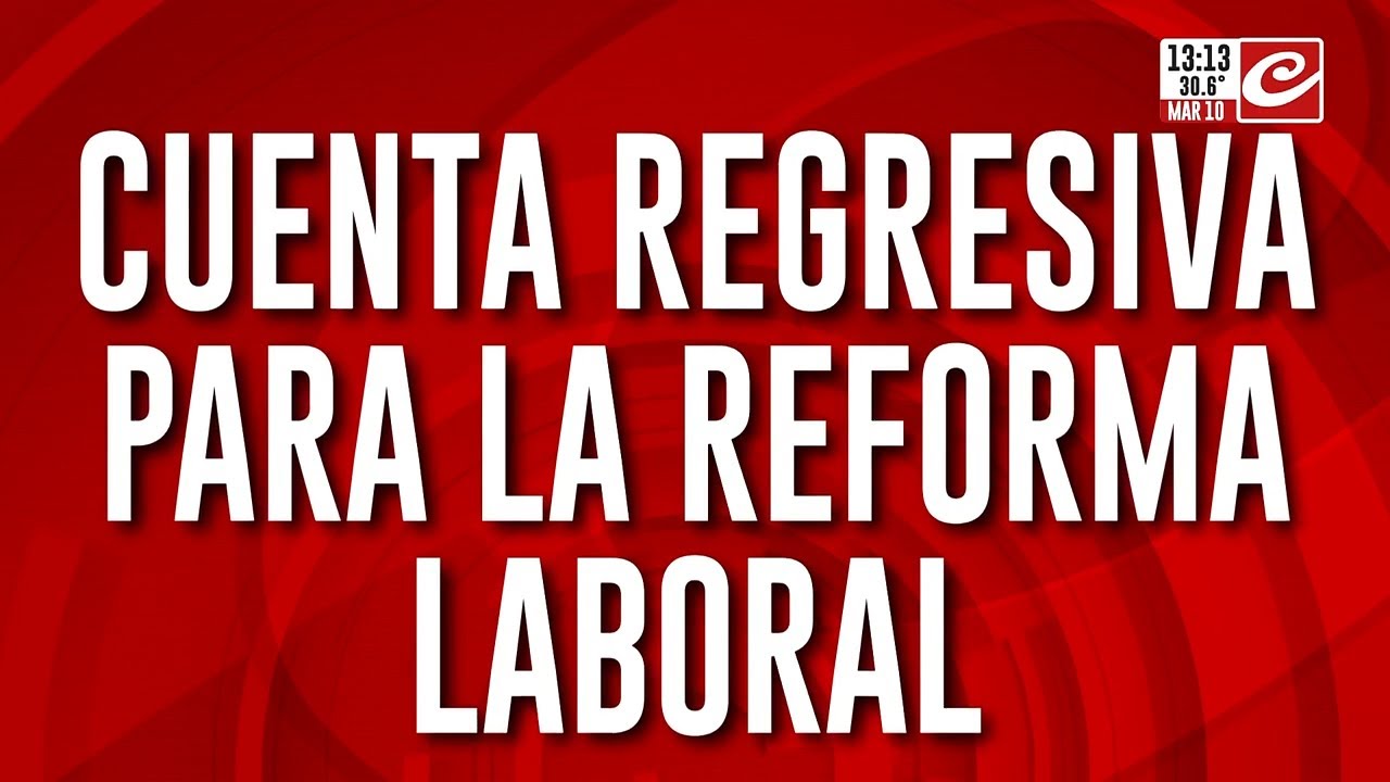 Reforma laboral: la mesa política confirmó cambios