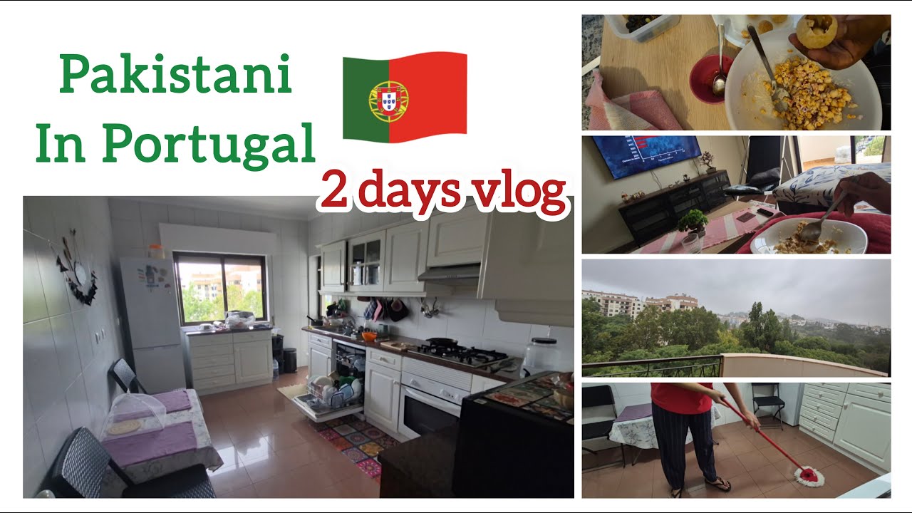 Cleaning, Desi Food & Life in Portugal | Pakistani Home Vlog