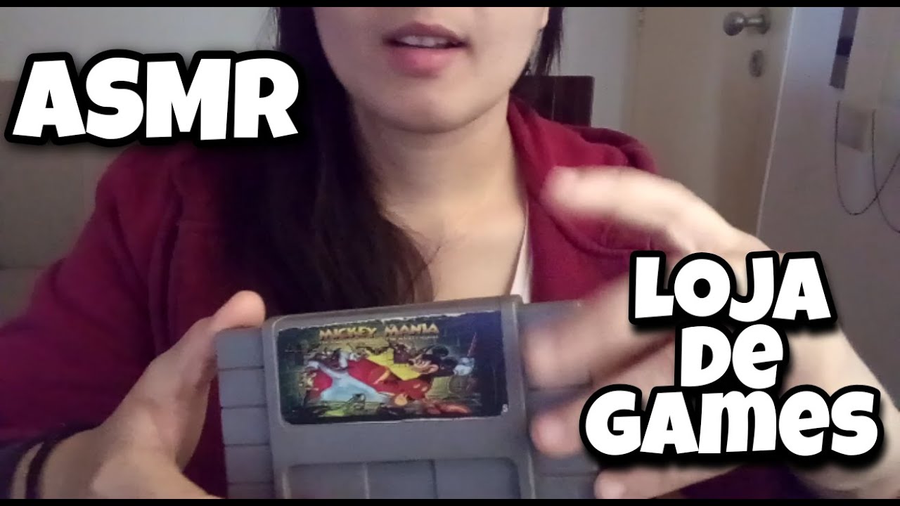 ASMR ROLEPLAY - LOJA DE GAMES
