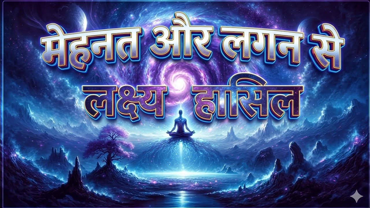 Mehnat Aur Lagan Se Lakshya Hasil | Powerful Motivation 🔥 #SuccessMindset