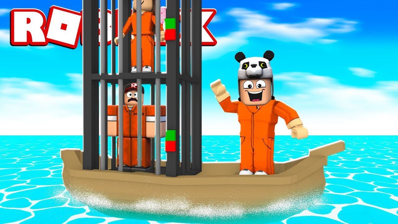 Мы построили тюремный лифт! - Roblox Постройте лодку для сокровищ