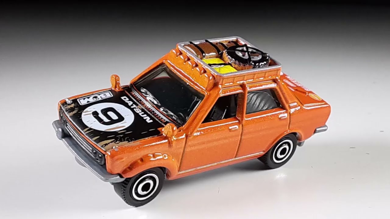 Spotlight: Matchbox Japan Tourer | '70 Datsun Rally 510 from 2017 | '62 Nissan Junior from 2021