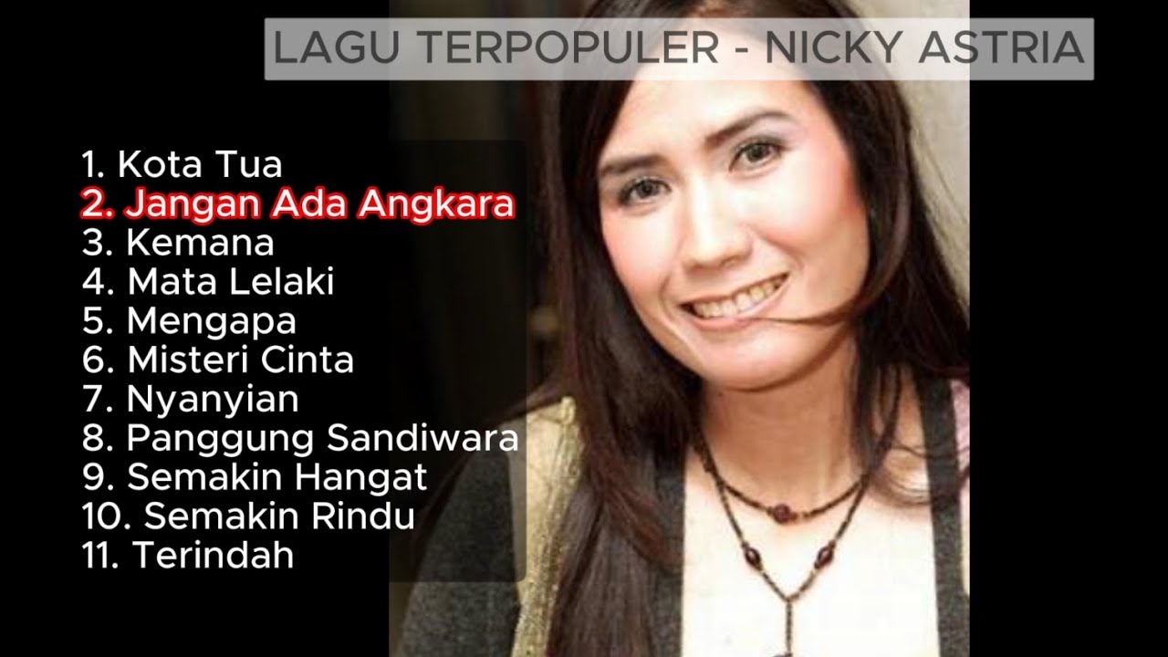LAGU KENANGAN TERPOPULER - NICKY ASTRIA (R2023)