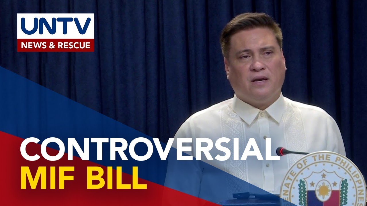 Maharlika Investment Fund bill transmitted to Palace - Zubiri