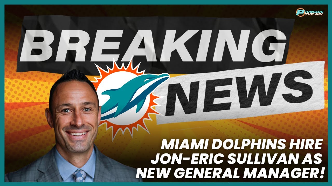 Срочные новости! Команда Miami Dolphins назначила Джона-Эрика Салливана генеральным менеджером!