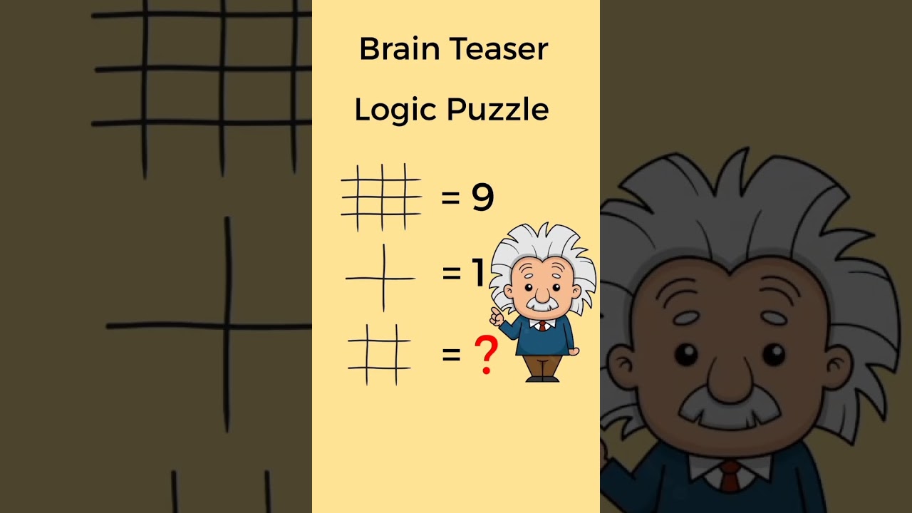 Brain Teaser Logic Puzzle - Answer in 7 Seconds #brainteaser #logicpuzzle