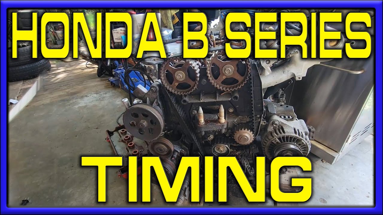 Setting The Timing on a Honda B-Series B16/B18/B20 