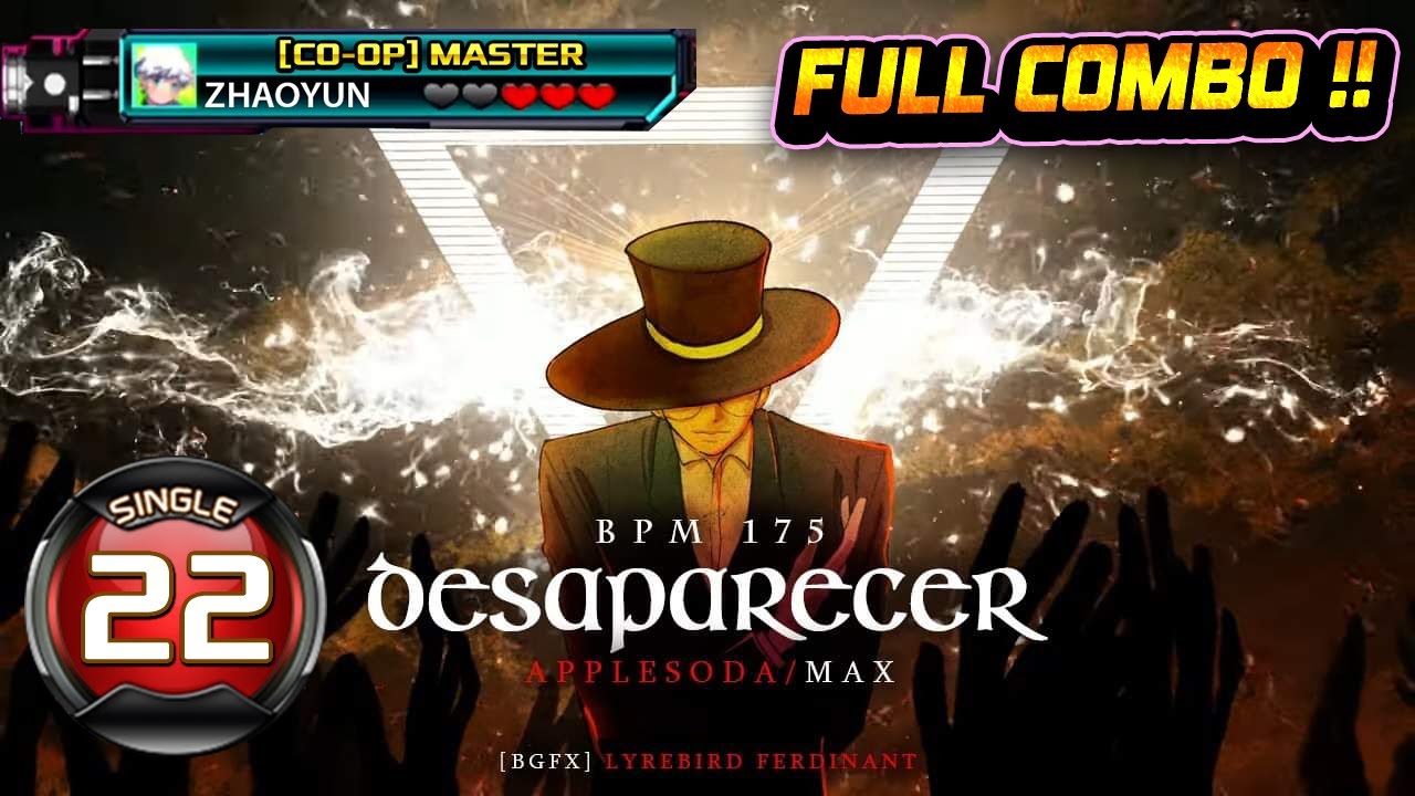 [PUMP IT UP XX] ZHAOYUN | Desaparecer S22 - FULL COMBO!! (SS)