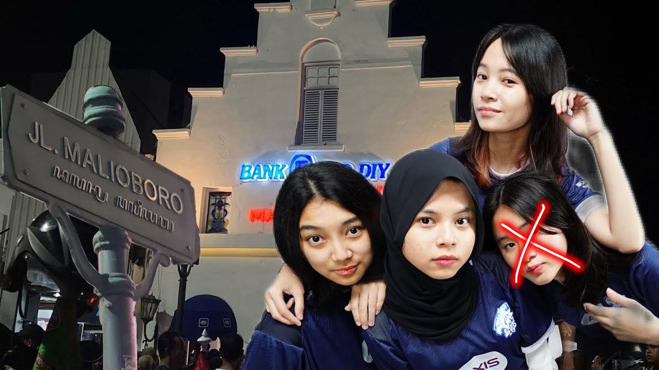 VLOG TRIO ICY KE MALIOBORO JOGJA😇