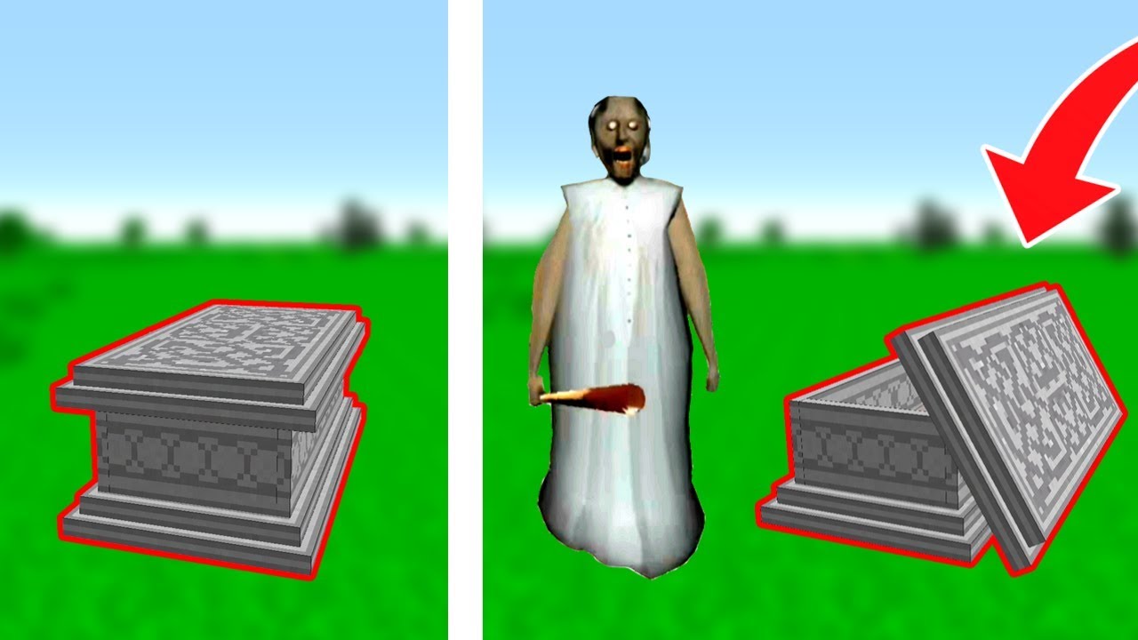KORKUNÇ BÜYÜKANNE MEZARDAN ÇIKIYOR! 😱 - Minecraft