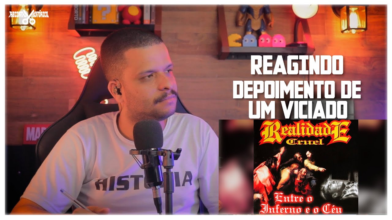 REAGINDO DEPOIMENTO DE UM VICIADO - REALIDADE CRUEL | OPINIÃO, COMENTÁRIOS E CRÍTICAS