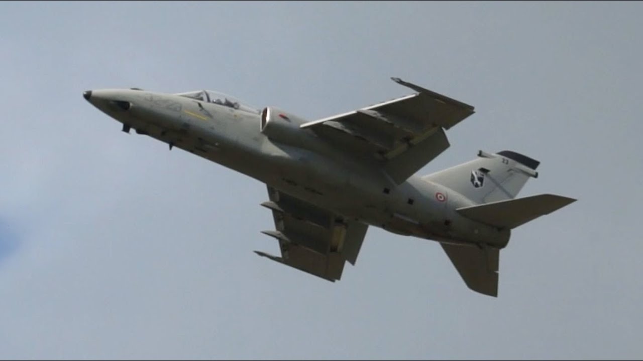 Aermacchi AMX A-11 Italian Air Force Validation Display on Thursday RIAT 2014