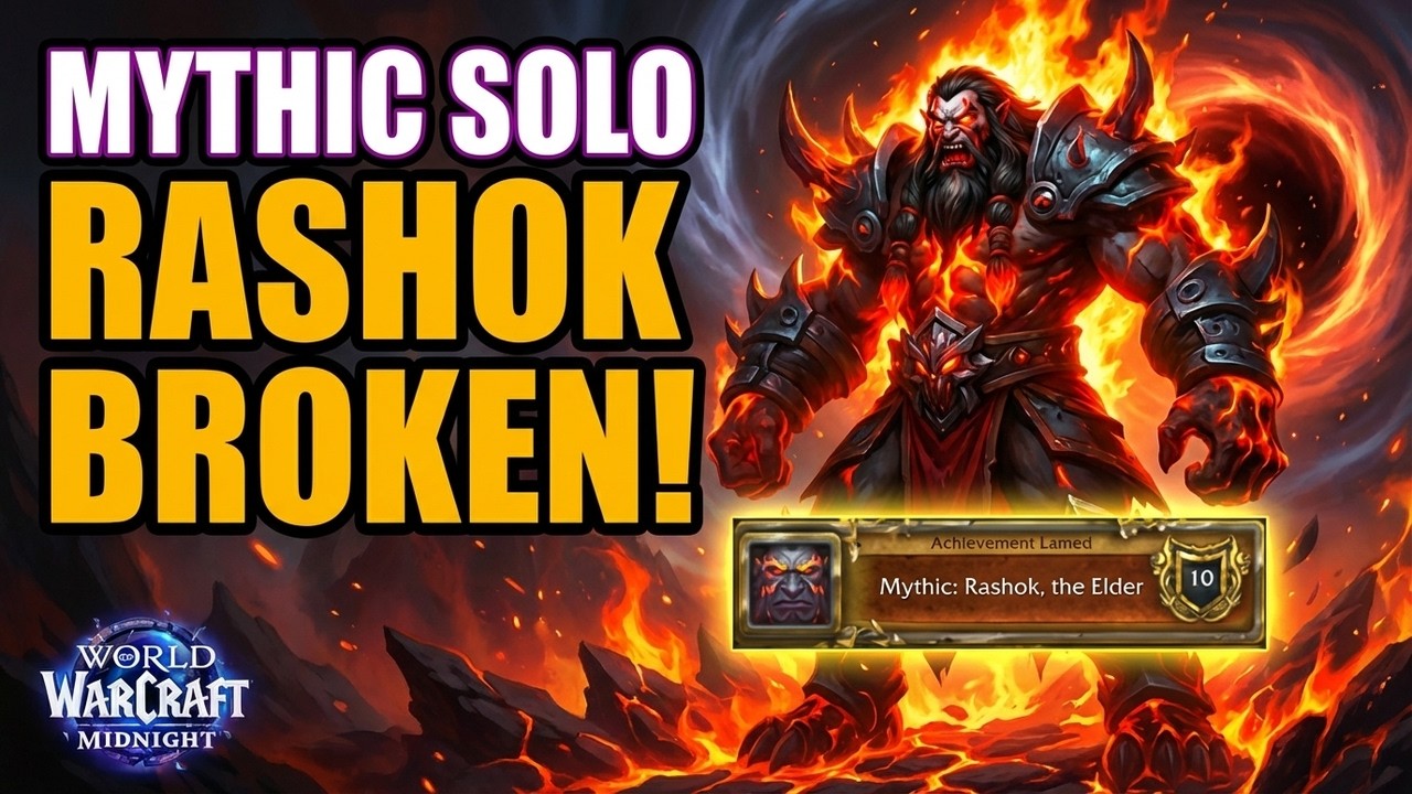 Mythic Rashok Solo is NOW BROKEN in Midnight Pre-Patch (Demon Warlock)
