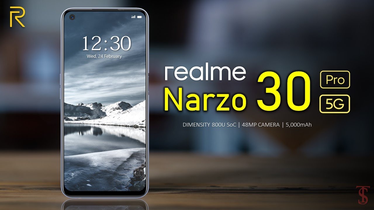 Realme Narzo 30 Pro 5G Price, Official Look, Design, Camera, Specifications, 8GB RAM, Features